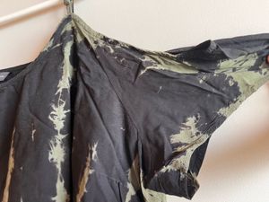 Tie Dye Cold Shoulder Top