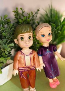 Miniature Thai Couple Dolls
