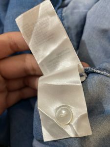 H&amp;M Denim Shirt Tunic Top
