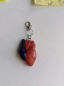 Red Heart Pendant Charm