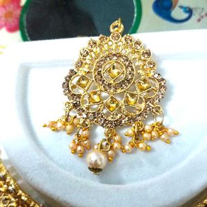 Heavy Nacklace Royal Bridal Jewelry Set