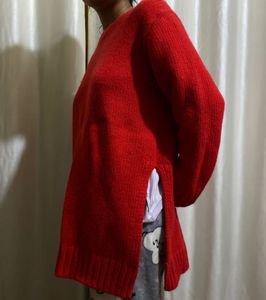 Red Pullover Sweater