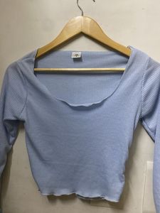 Sss Blue Crop Top💙🦕