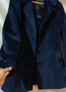 Navy Blue Over Coat