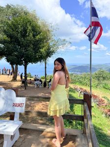 Green Ruffled Mini Dress