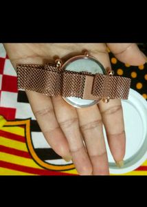 Sparkling Rose Gold Watch