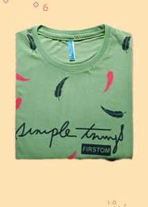 Green Graphic Tee