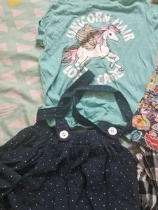 Girls Bundle Of Different Clothing 1year Age