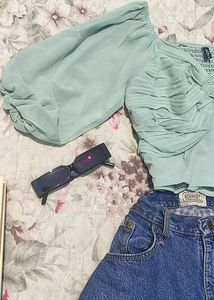 Beautiful Korean Crop Top