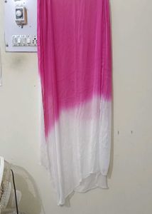 White &amp; Pink Kurta set