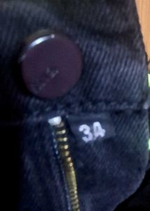 Black ZARA Cargo - Straight Fit Jeans