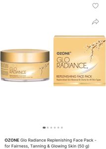 Glow Radiance  Replenishing Face Pack