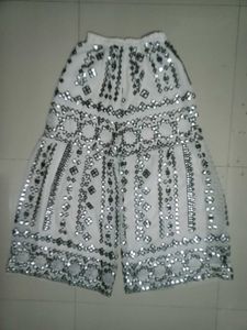 White Embellished Top