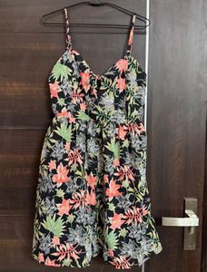 Tropical Print Sundress