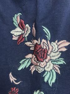 Floral Embroidered Sweatshirt
