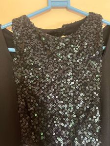 MISS CHASE BLACK SEQUENCE HALTER NECK JUMPSUIT