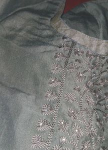 Elegant Sage Green Kurta