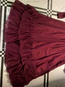 Outfit From Scratch Anarkali With Jhumka Nd Dupatt