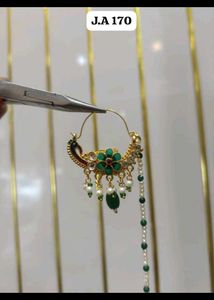 (nathni) nosering with chain