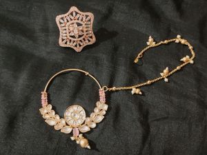 Nath Ring & Chain Set