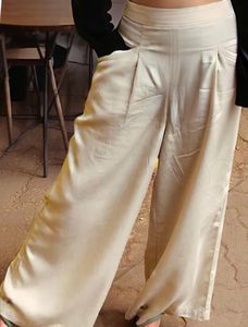 Zara Beige Wide Leg Culottes.