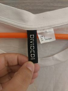 H&amp;M White Tshirt