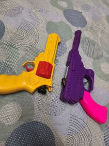 Two Toy Gun Combo For Kids Play Purpose