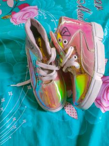 rainbow shine shoes