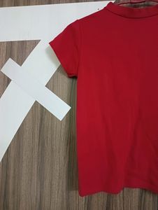 Aesthetic Red Crop Top