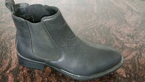 Black Leather Boots