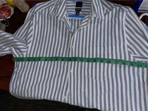 Striped Button-Down Shirt