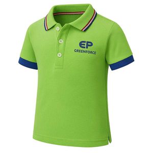 Green Center Pole Polo Shirt