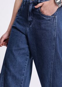 Dark Blue Wide Leg Jeans