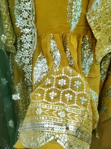 Elegant Mustard Kurta Set