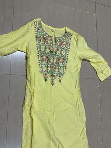 Embroidered Tunic Top
