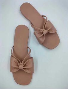 Cute Bow Flat Sandals