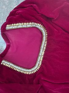 Elegant Velvet Kurta