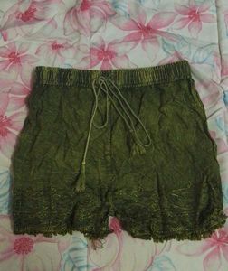 Aesthetic Green Beach Wear Shorts