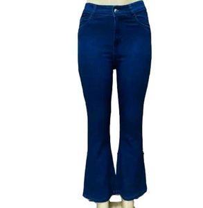 Blue Flared Jeans