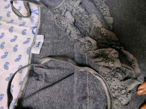 Grey Lounge Cami Top Soft Fabric