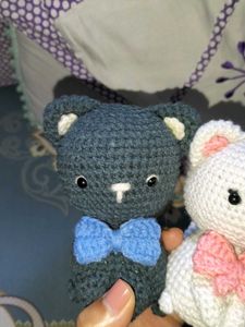 Crochet Cat Pair