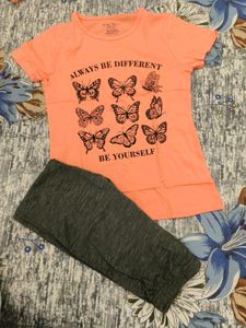 Orange Night Dress