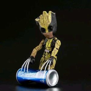 Baby Groot Cos Wolverine Action Figure Claws