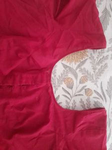 Red color rubia blouse