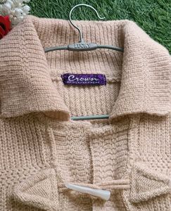 Vintage Knit Toggle Cardigan
