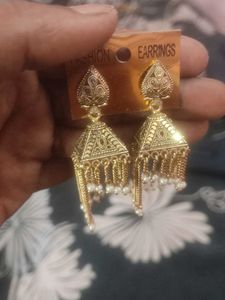 Gold Dangle Earrings