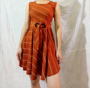 Korean Brown Dress