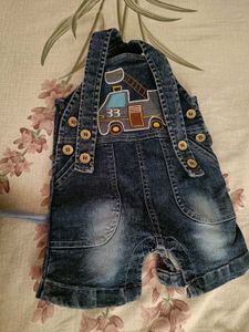 Kookie Kids Denim Cool Casual Dungree For Boys