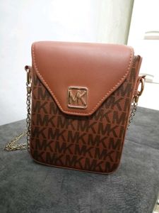 MK Brown Crossbody Bag
