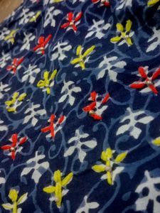Blue Printed Kurti